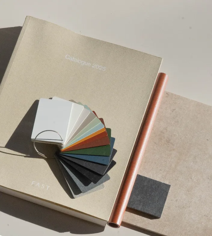 FAST outdoor material samples
